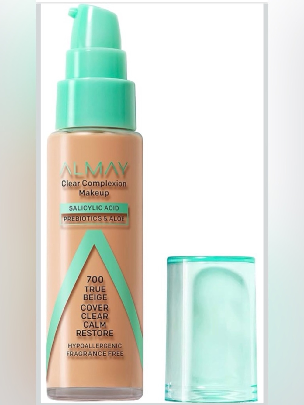 Almay Clear Complexion Acne Foundation Makeup 700 True Beige